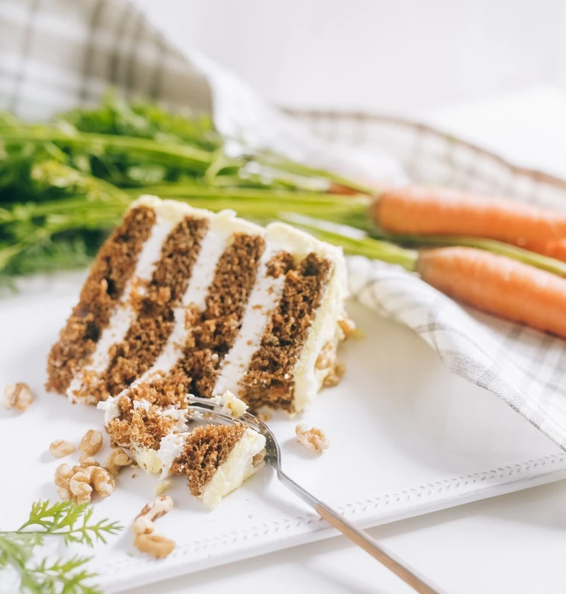 pastel de zanahoria