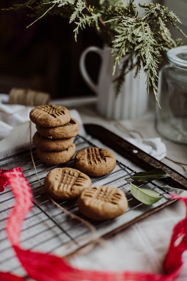 Galletitas de mantequilla bajas en carbohidratos