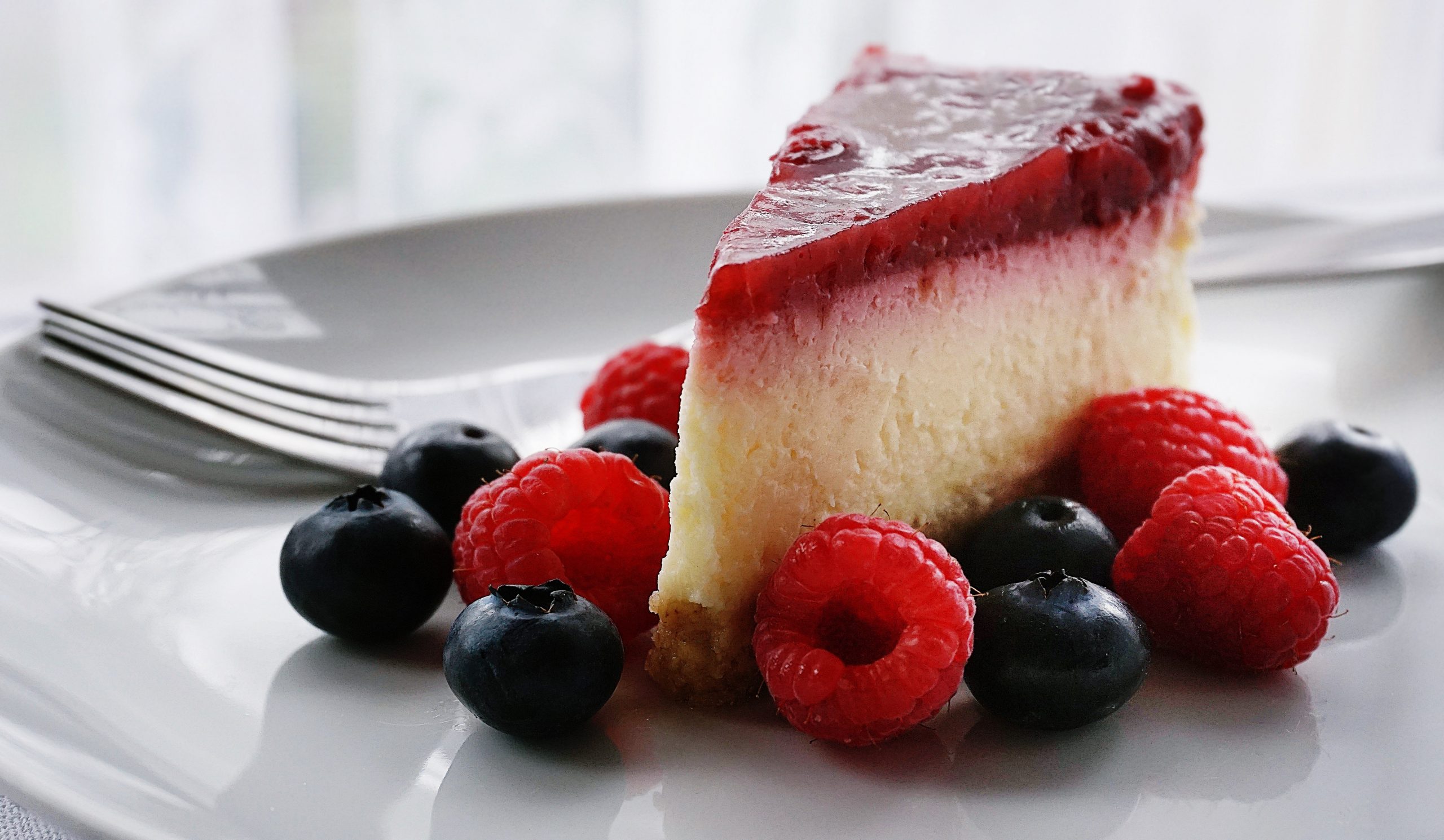 Cheesecake de cranberry